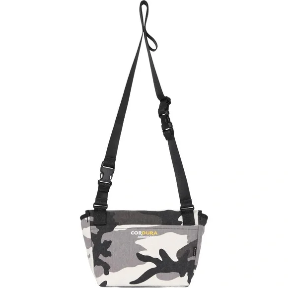 Supreme Mini Messenger Bag in Snow Camo SS25 Water resistant Cordura® cotton